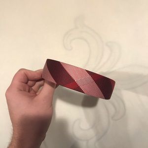 Authentic Burberry dark red headband